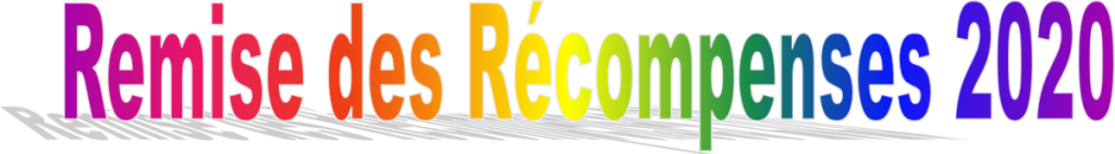 Remise des récompenses du 7 février 2020